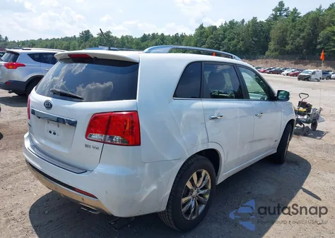 2013 Kia Sorento Sx V6 из США, поврежденный, VIN 5XYKWDA23DG380711